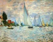 克劳德 莫奈 : Regatta at Argenteuil